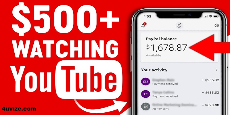 Watch YouTube Videos and Earn Money | Live Withdraw Proof